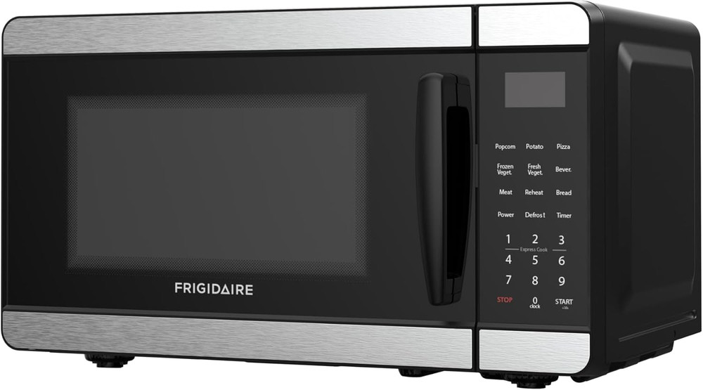 Countertop Microwave - Digital Control Panel - 6 Auto Cooking Settings - 10 Powe