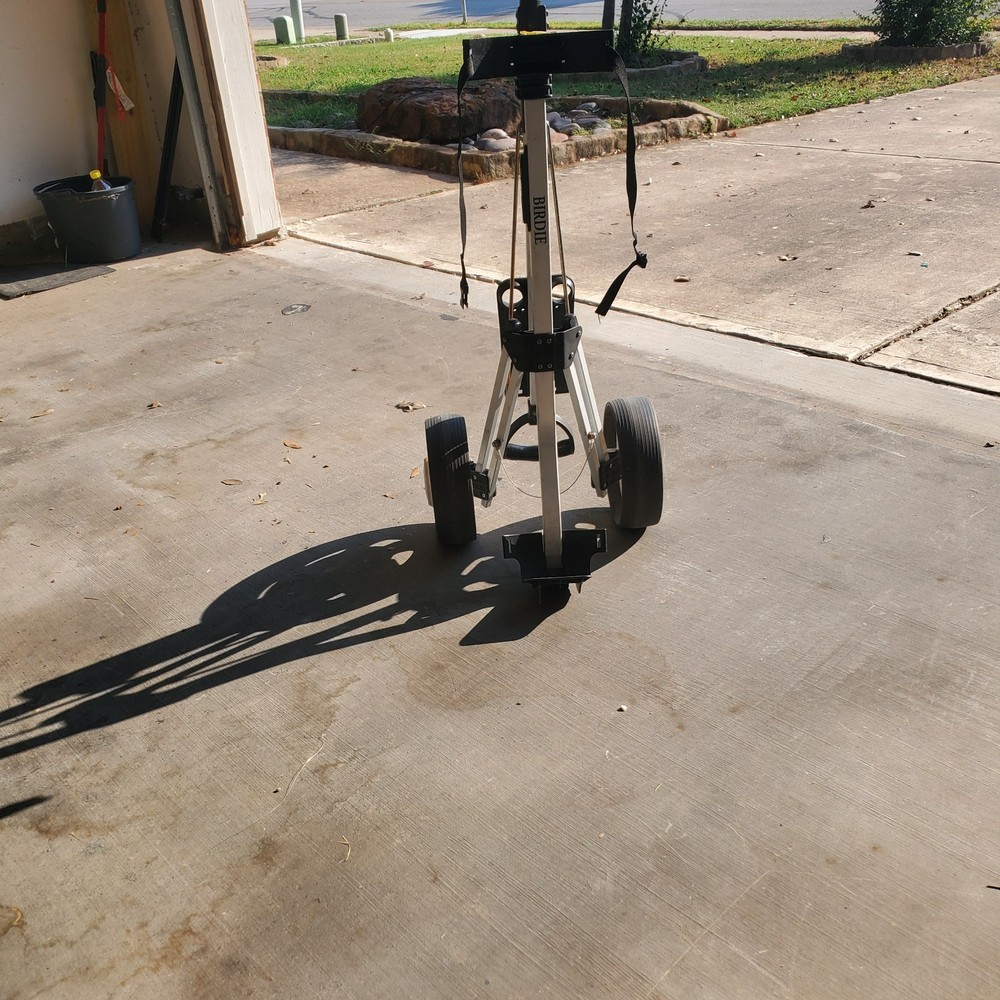 Golf Push-Pull Cart, Lightweight, Foldable, Adjustable Handle