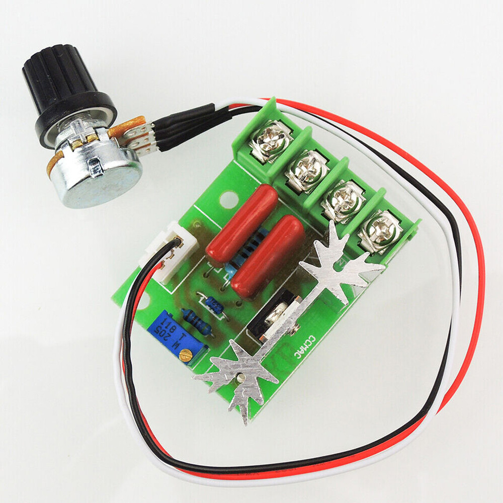 4PCS AC 110V 2000W PMW Motor Speed Controller Dimmer SCR Voltage Regulator 25A