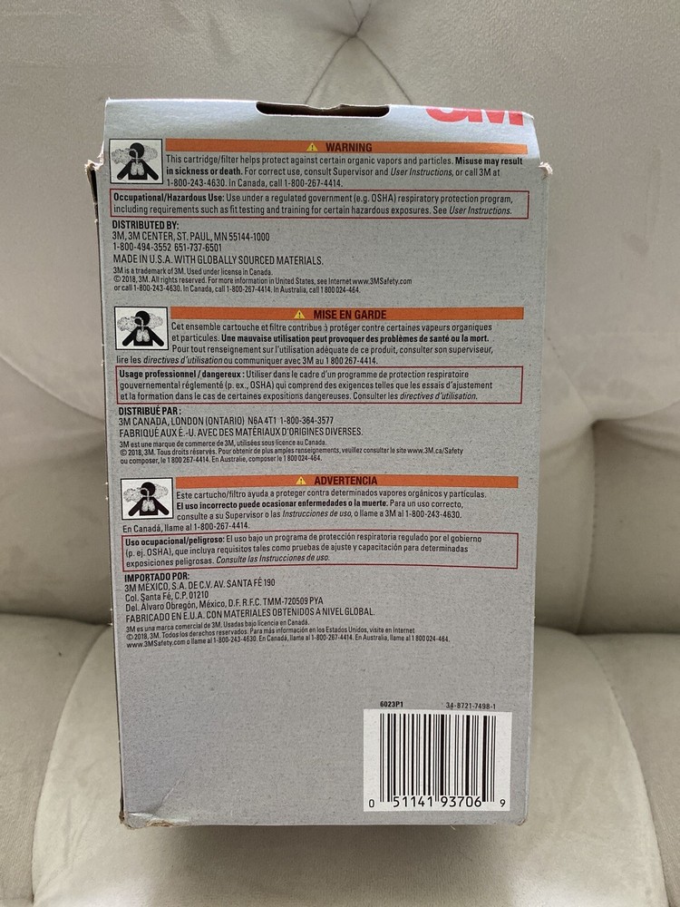 3M Performance Replacement Paint Respirator Supply Kit