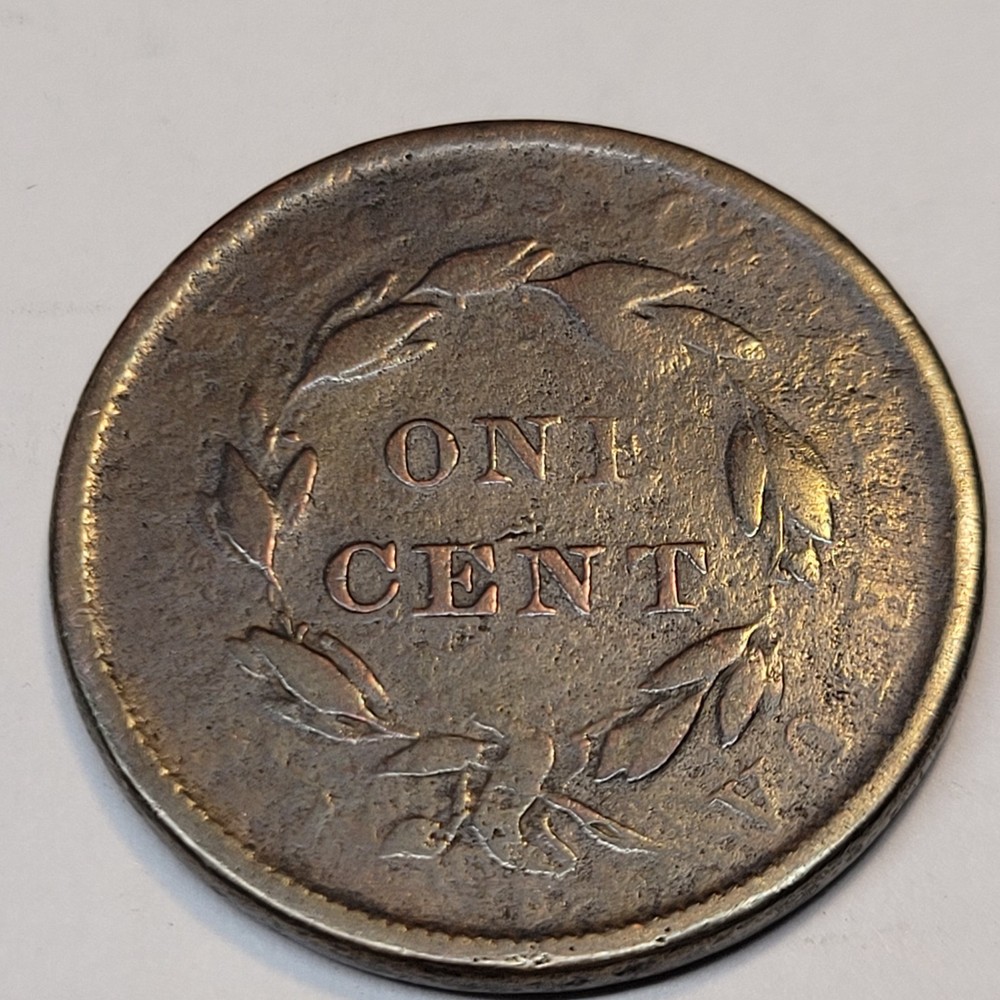 1839 Booby Head Large Cent