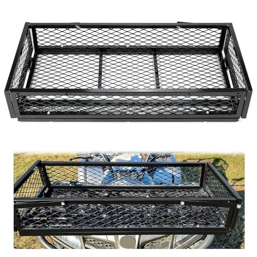Universal Cargo Basket Compatible with UTV ATV Drop Storage Luggage Front