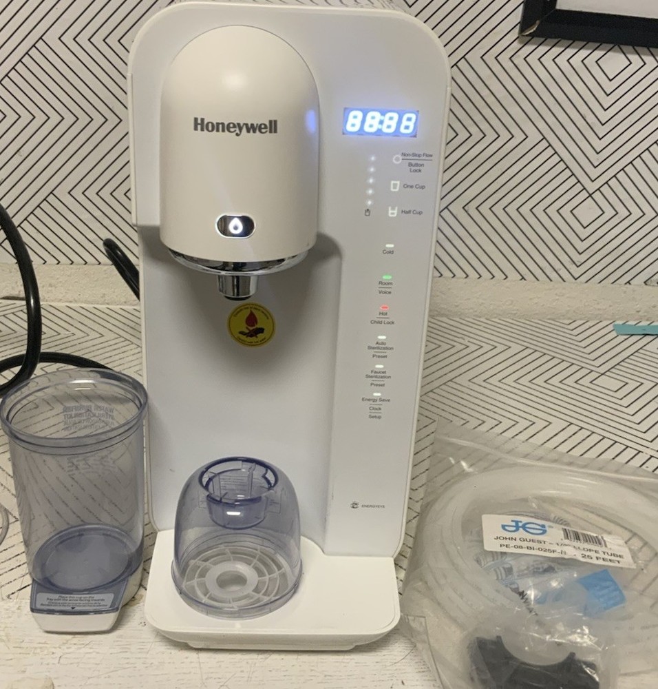 ➿ Honeywell Table Top Water Purifier & Dispenser, White - HWP2013W 🆕 READ👇