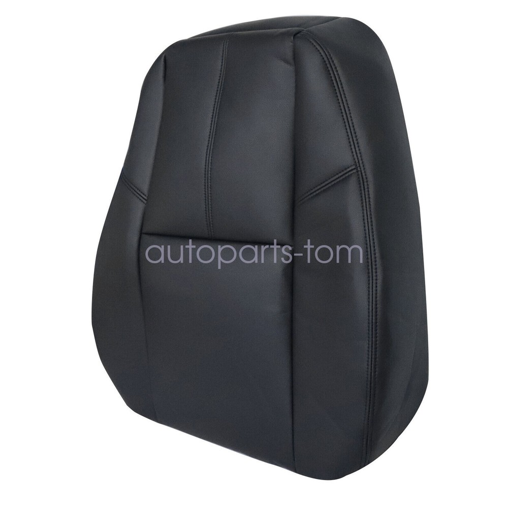 For 2007-2014 Chevy Avalanche Front Bottom & Lean Back Leather Seat Cover Black