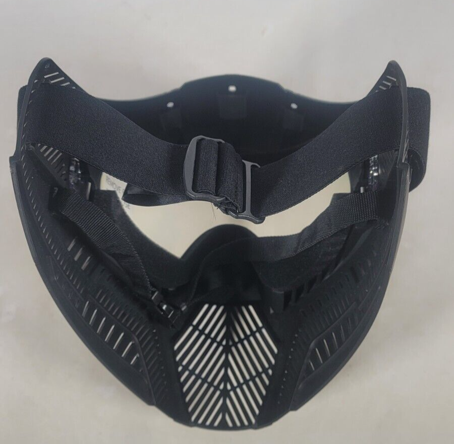 Carbon OPR Full Head Coverage Thermal Paintball Goggles Mask - Black