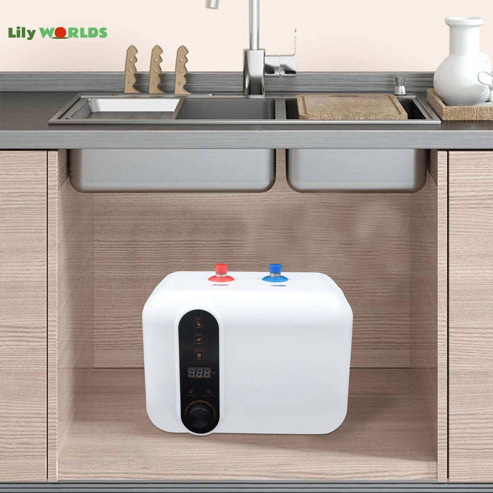 10L 110V RV Instant Electric Hot Water Heater Shower Compact Mini-Tank Storage