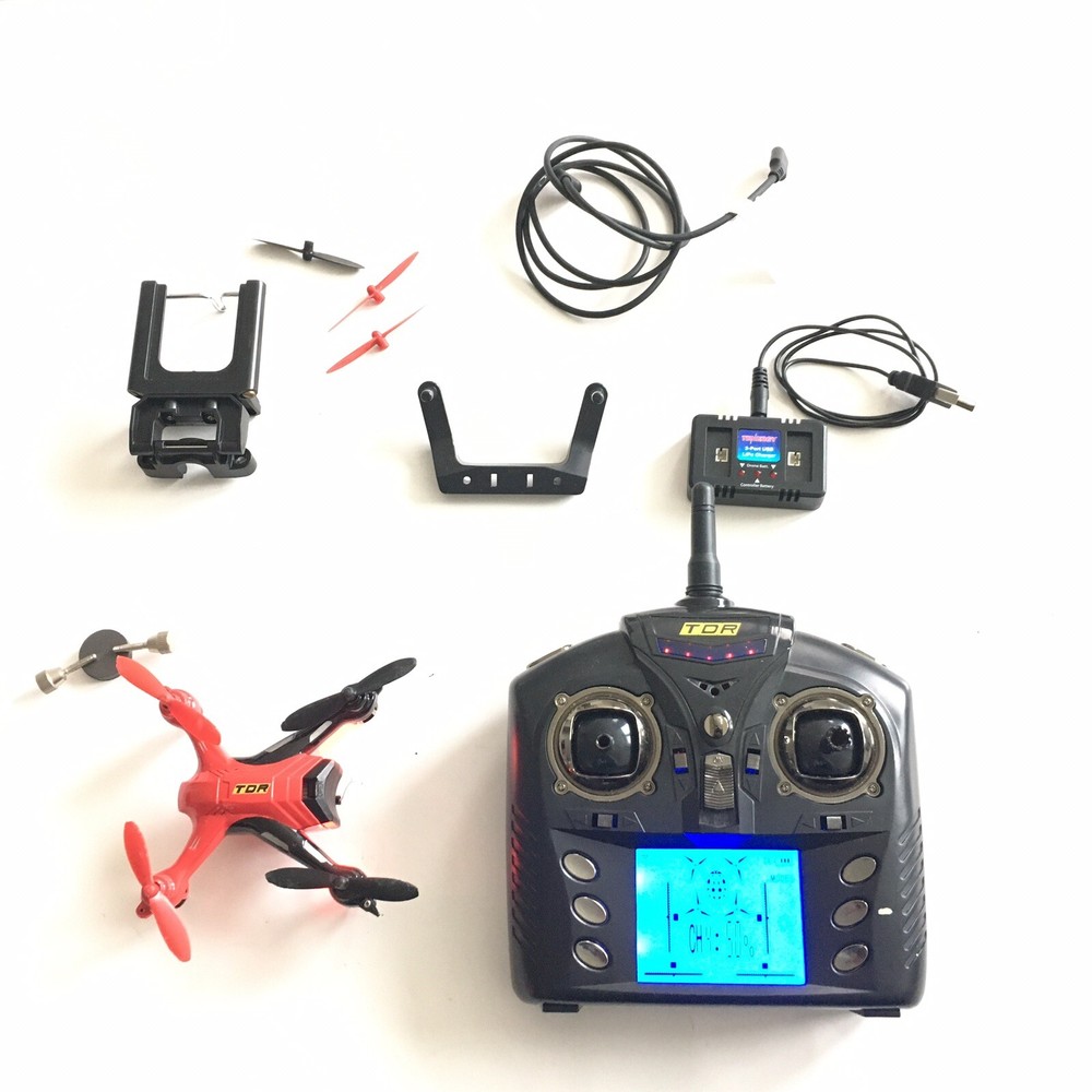 TDR Robin Pro WiFi FPV Streaming Red Drone