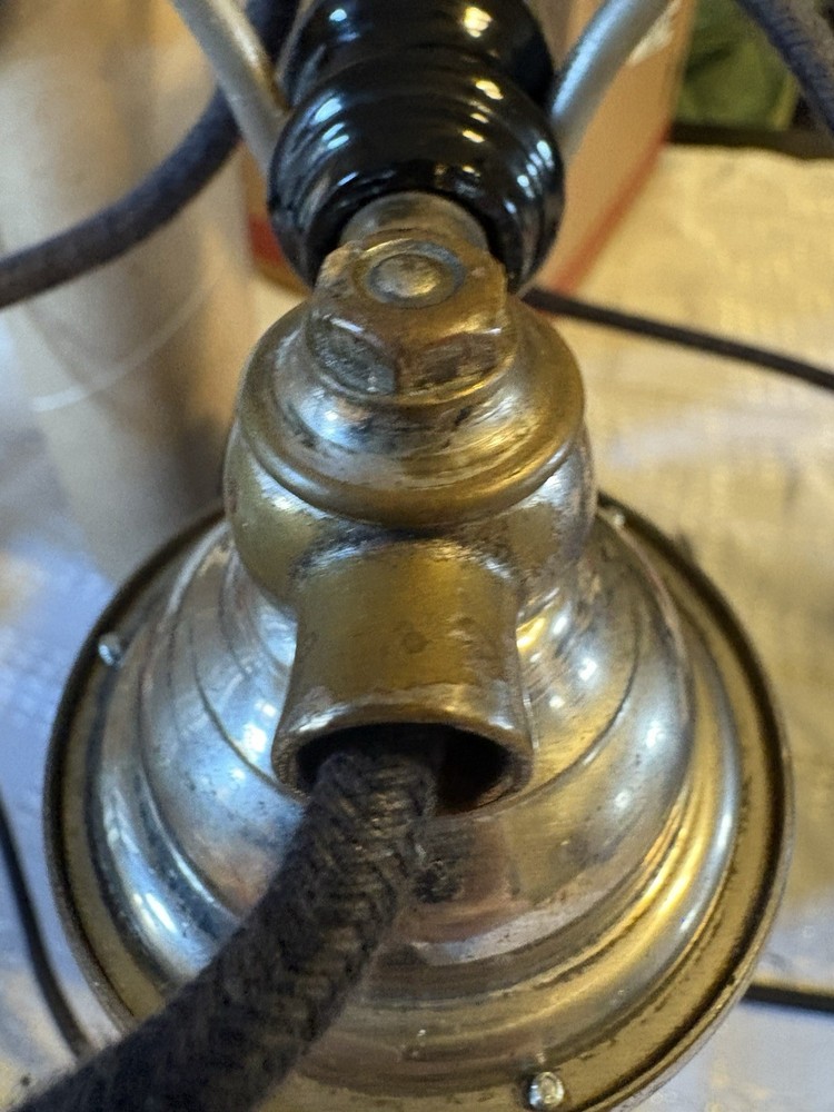 Black Rotary Heavy Numbered Telephone