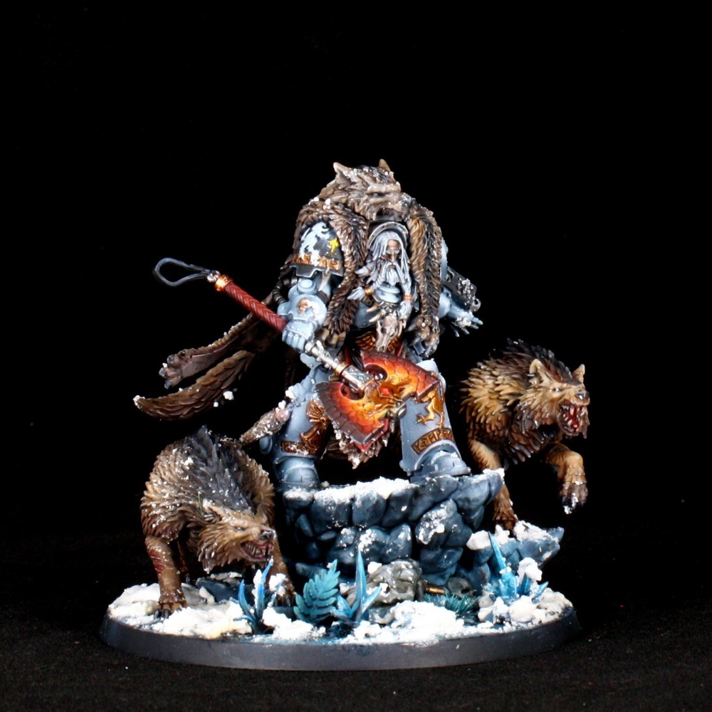 Warhammer 40k pro painted Logan Grimnar Space Wolves COMMISSION
