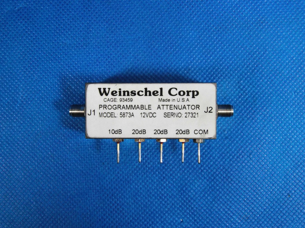 Weinschel 5873A Programmable Attenuator 12VDC