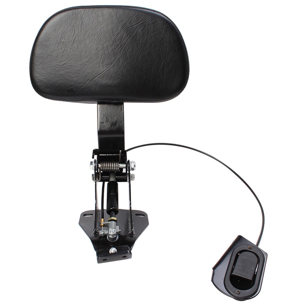 Adjustable Driver Backrest Pad Mounting Kit For Harley Touring Road Glide 2009+