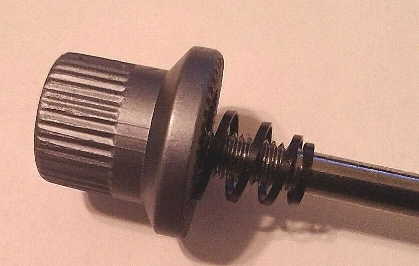 FRONT Blue/Grey ALLOY Quick Release axle SKEWER new