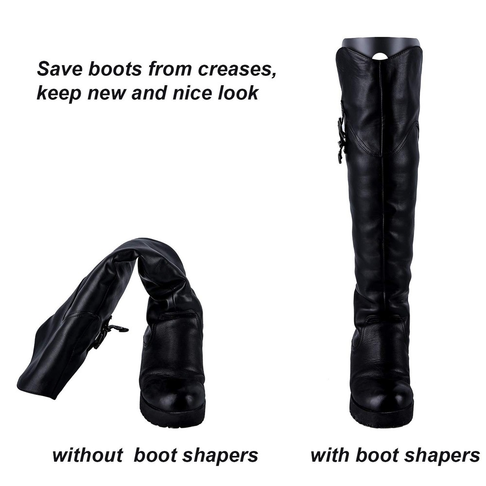 Boot Shapers Form Inserts 6 Pack 3 Pairs Reusable Tall Support Preventing