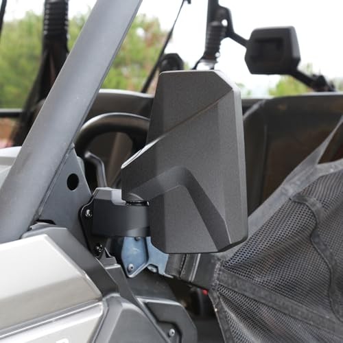 Defender Side Mirrors,The Spring Back Feature Allows Easy Reset After