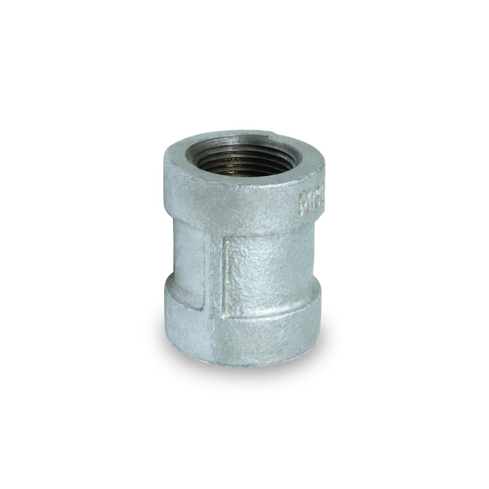 Extra Heavy Coupling Malleable 3/8" FNPT Threaded, Galvanized