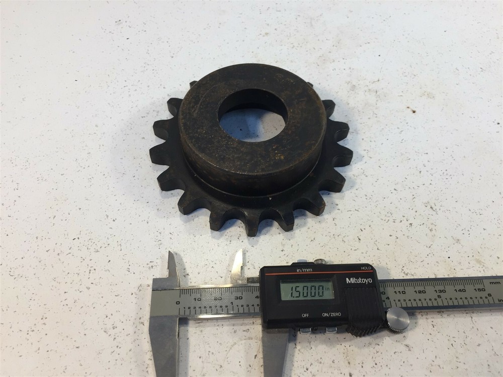 Martin 60B18R Roller Chain Sprocket - 1 1/2" Bore