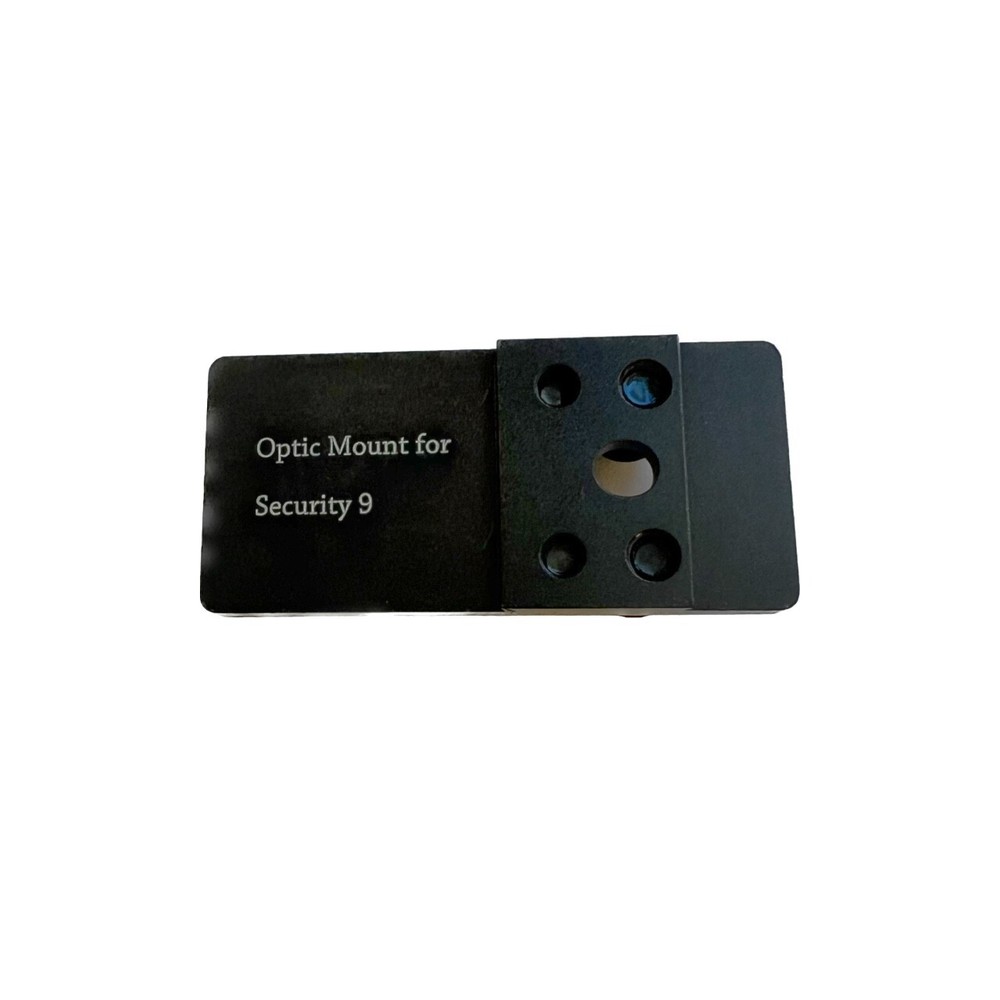 Optic Red Dot Mount Plate for Ruger Security 9 - Workwith Burris Fastfire,Docter