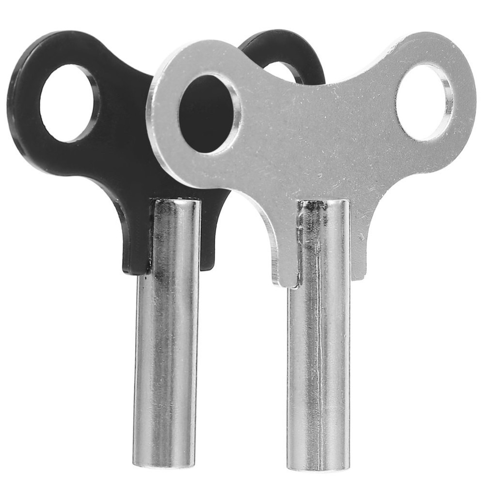 2 Pcs Professional Clock Keys Wear Resistant Winders Practical Tools