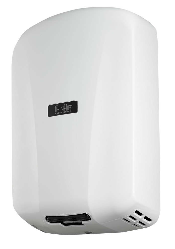 Excel ThinAir TA-ABS White High Speed Hand Dryer Surface Mounted ADA Compliant