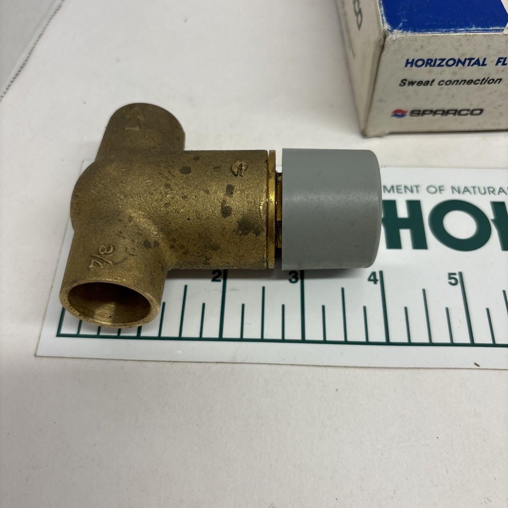 SPARCO FC 200 SB HORIZONTAL FLOWCHECK 3/4" SWEAT CONNECT