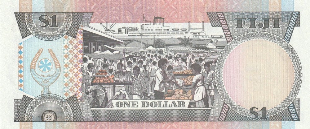 Fiji 1993 1 Dollar Uncirculated Banknote Pick 89 Bargain Bin