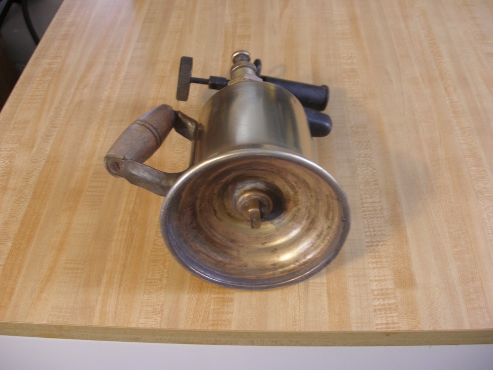 Vintage Brass Miners Hand Torch