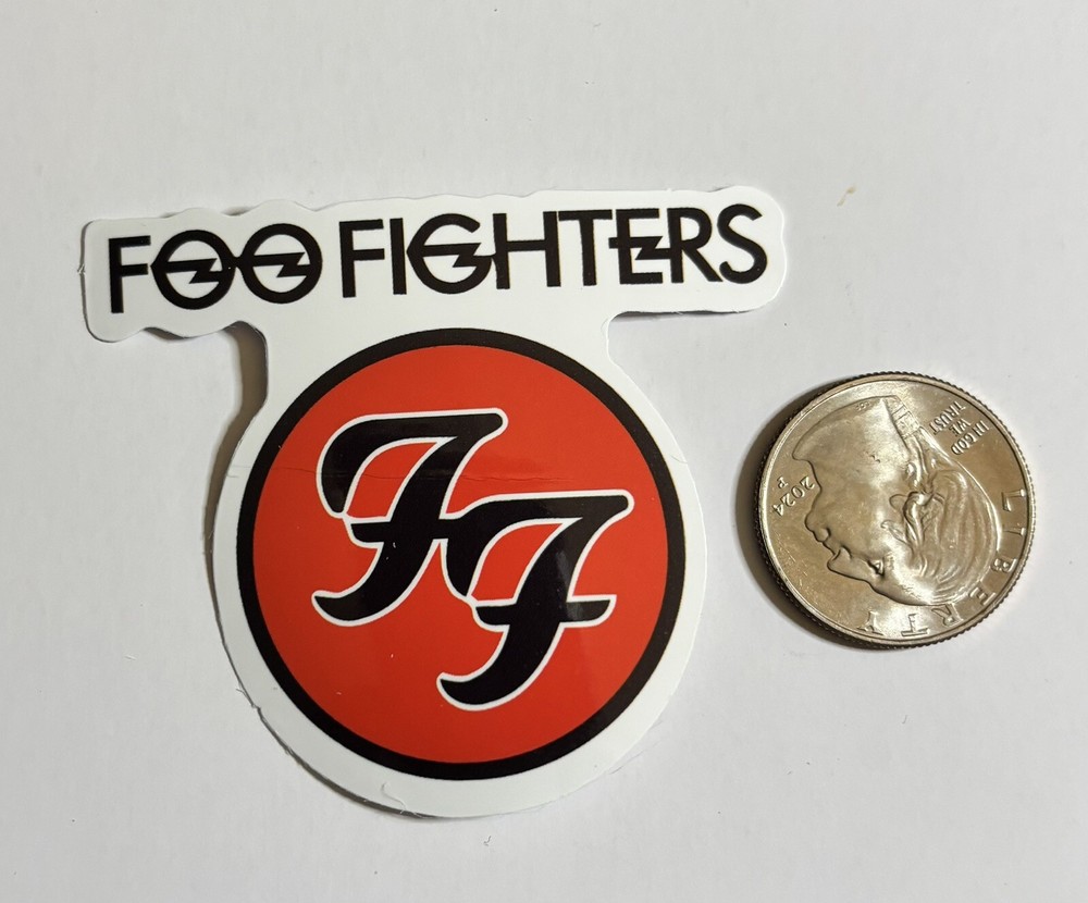 Foo Fighters Rock Band Sticker