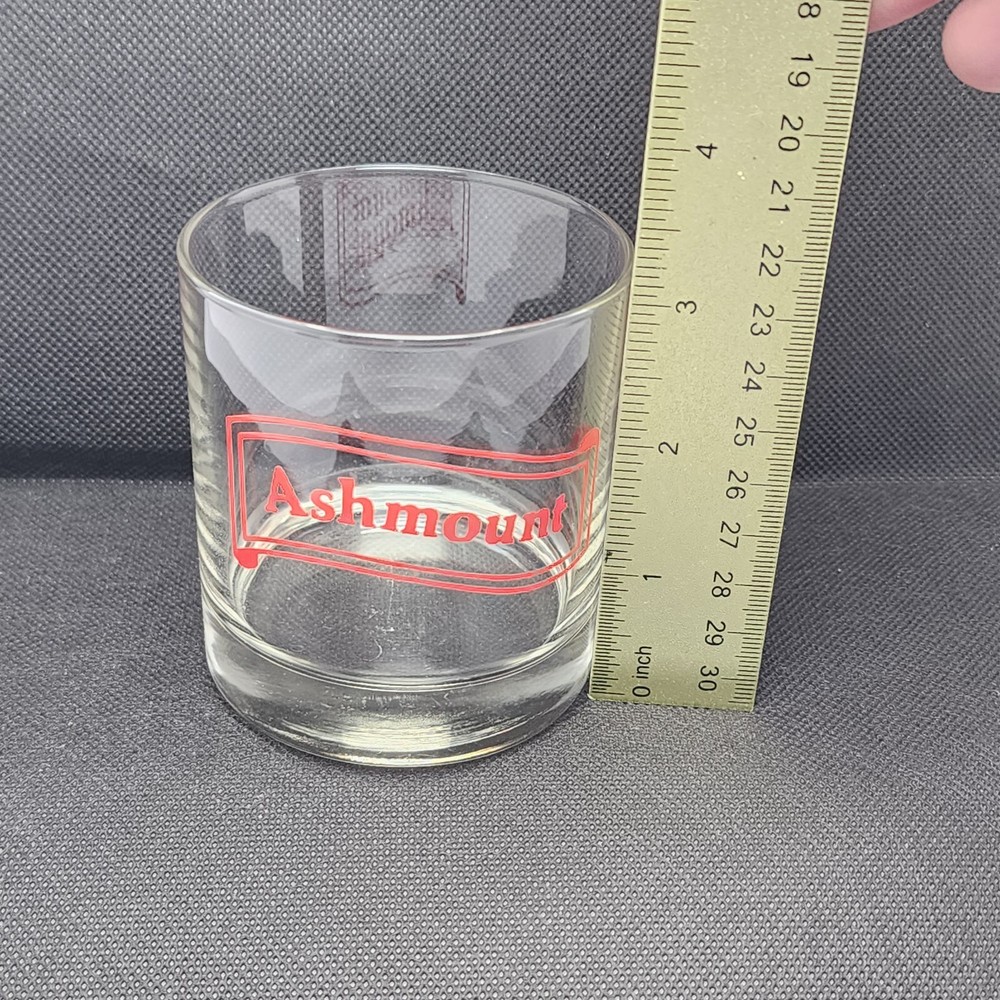 Ashmount Branded Rocks Drinking Glass Old Fashioned Glass