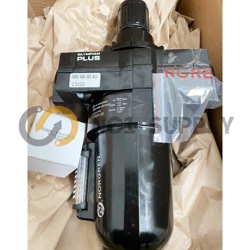 1PC NEW NORGREN B68G-8GK-AR3-RLG pressure reducing valve Fast delivery