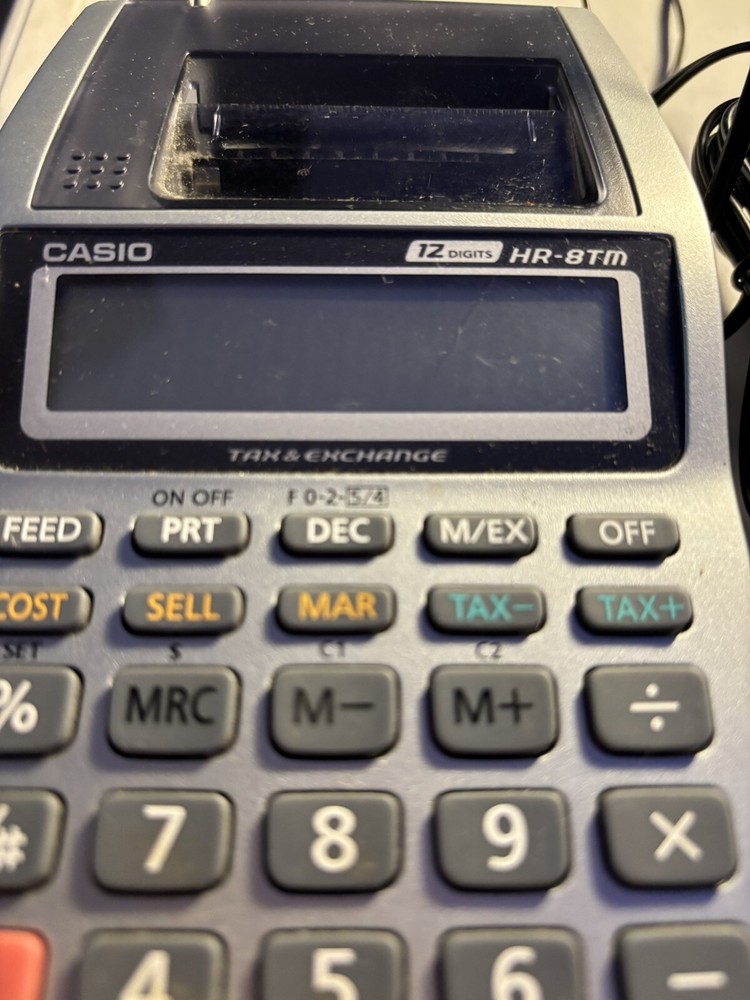 Casio HR- 8TM & Sharp Elsi Mate EL-8181 Both Work Great