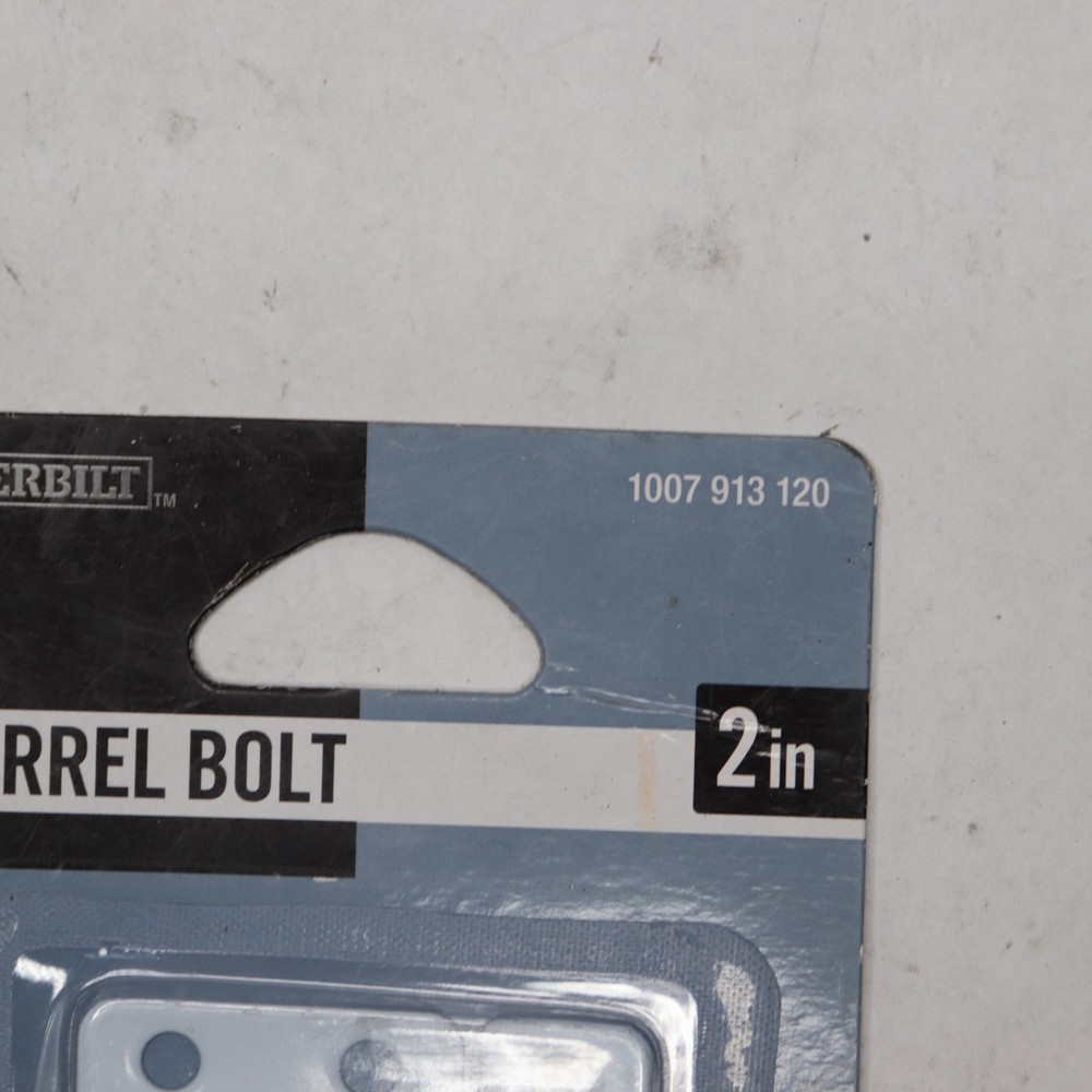 Everbilt 2 in. White Window Bolt