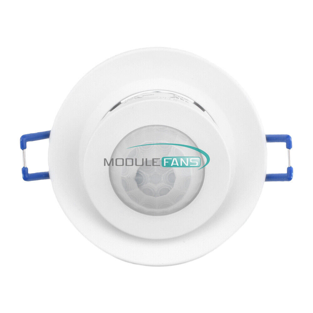 AC220-240V PIR Motion Sensor Detection Embedded Rotary Sensor 360° Motion Sensor