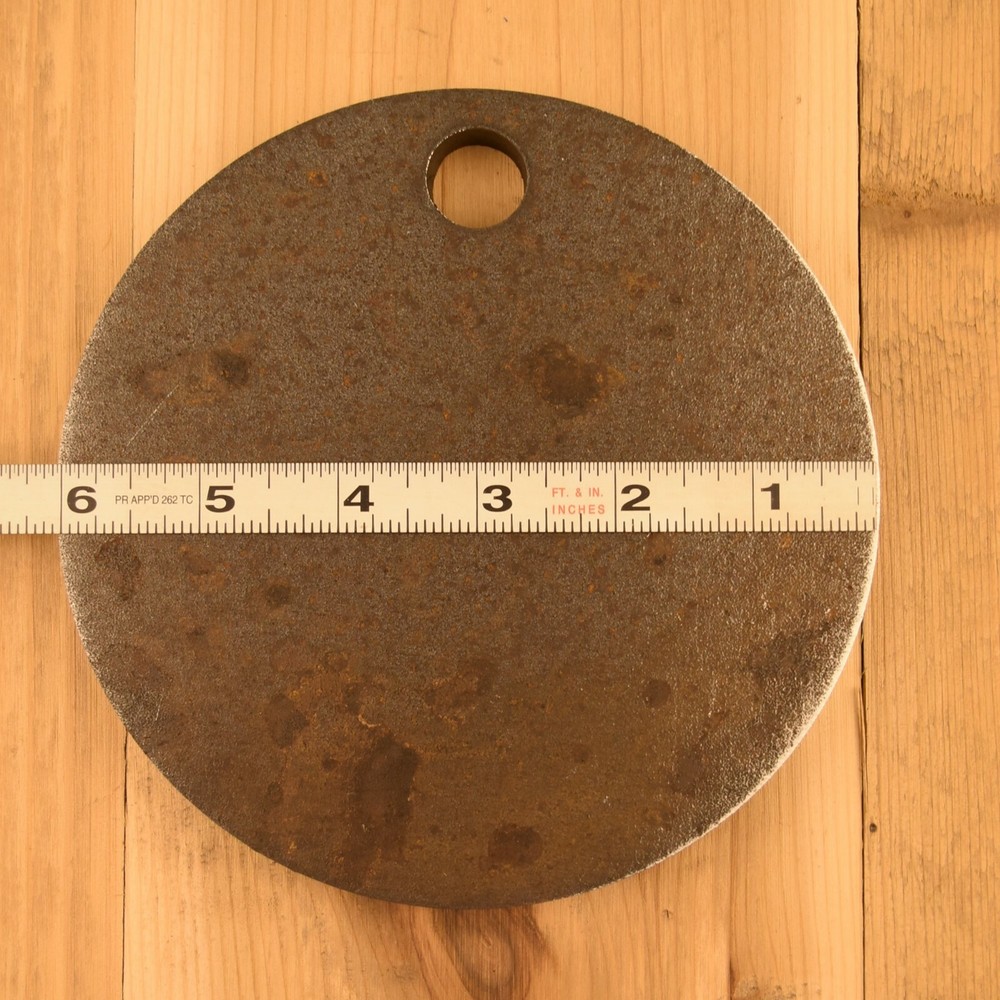1/2" AR500 Steel Shooting Target 6" Circle