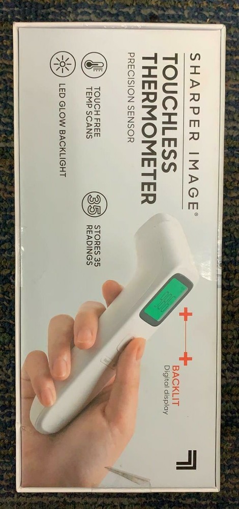 SHARPER IMAGE Touchless Thermometer (SEALED)