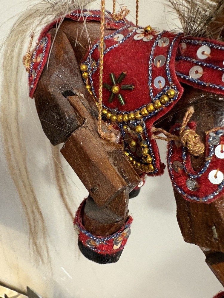 Marionette Horse from Peru Handmade