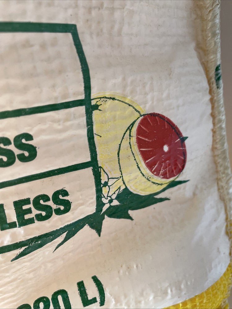Store Display Indian River Citrus Bushel Mesh Drawstring FULL Bag Grapefruit