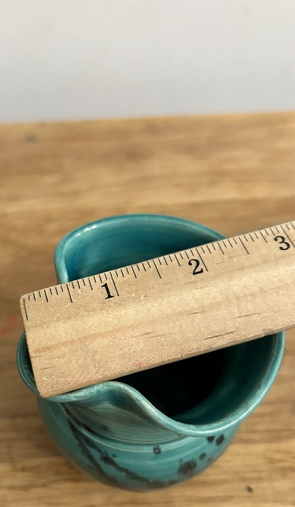 Small Ceramic Art Pottery Pitcher * READ*