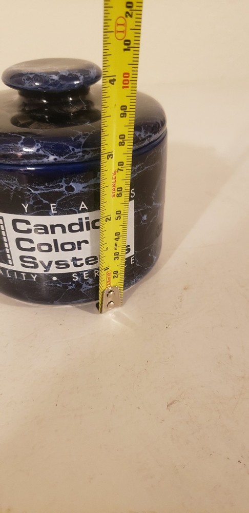 Candid Color Systems 25 Year Service Award Candy Dish.