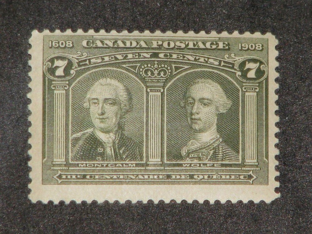 CANADA-SCOTT# 100, MINT GUM DISTURBANCE ON BOTTOM