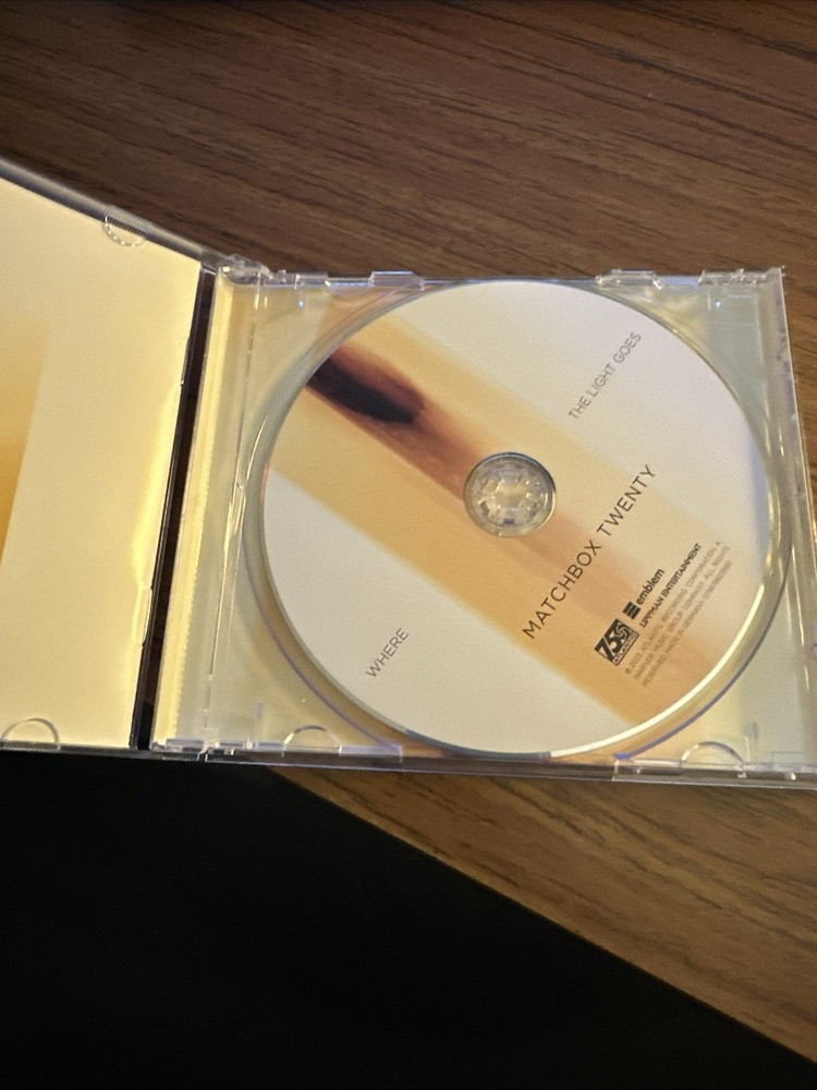 Matchbox 20 Signed CD Where The Light Goes
