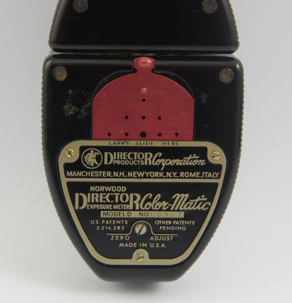 Norwood Director Color Matic Model D Exposure Meter