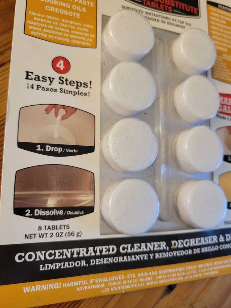 Vintage Bix Instant TSP Tablets NOS