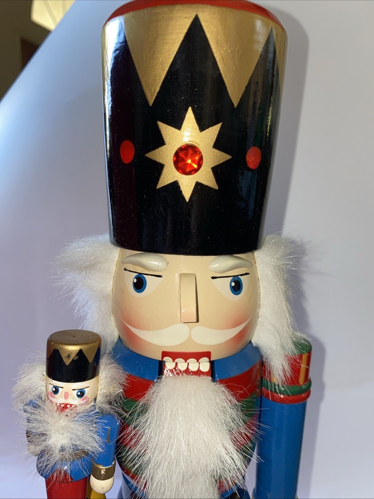 Kurt Adler Wooden Nutcracker, 15"