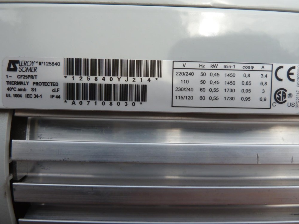 Edwards Model RV3 Rotary Vacuum Pump | A65201903