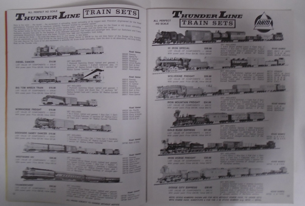 AHM DOES IT AGAIN! AND AGAIN AND AGAIN 1970? CATALOG