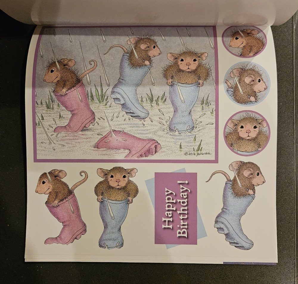 HOUSE-MOUSE DESIGNS Cardmaking Collection booklet