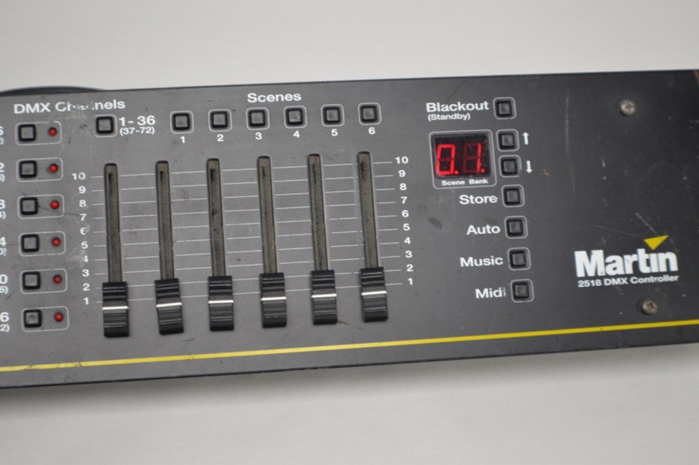 Rack Mount Martin 2518 DMX Lighting DJ Controller