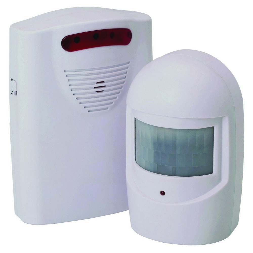 Bunker Hill Wireless Security Driveway Alert System Small, White