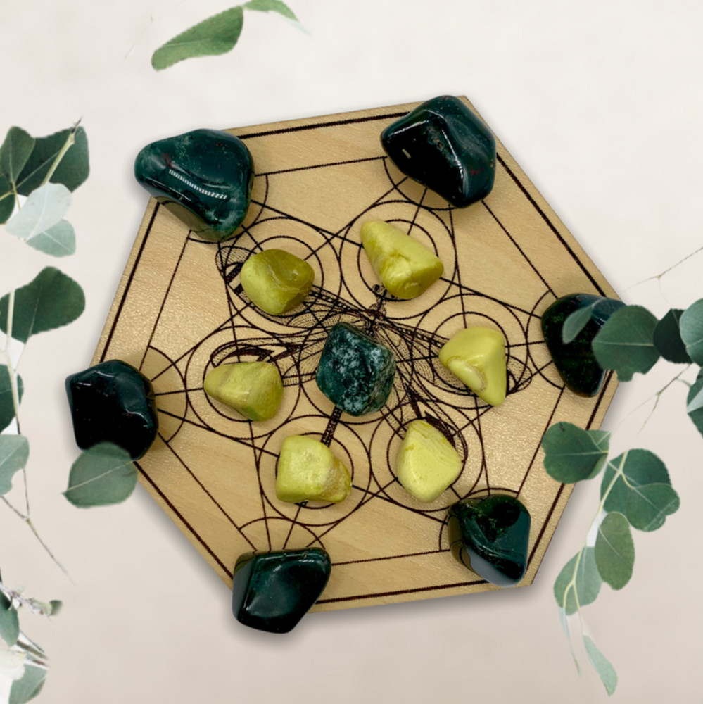 Crystal Grid for Elemental/Fairy Connection