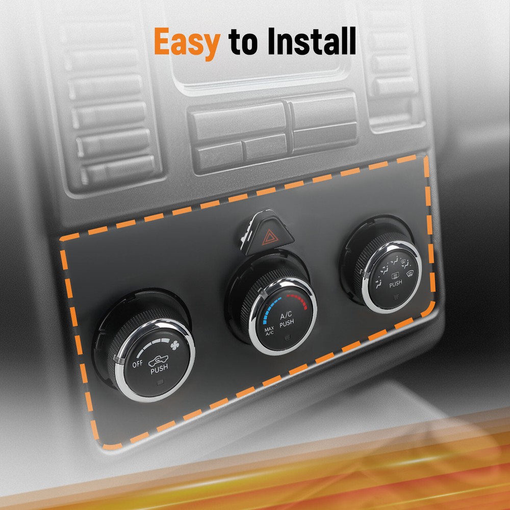 Climate Control Panel Unit For Dodge RAM 1500 2500 3500 2013-2018 68268189AA